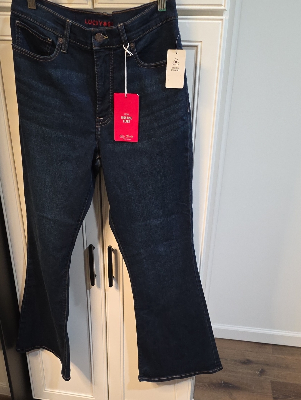 Lucky Brand Stevie High Rise Flare Nwt Size 10